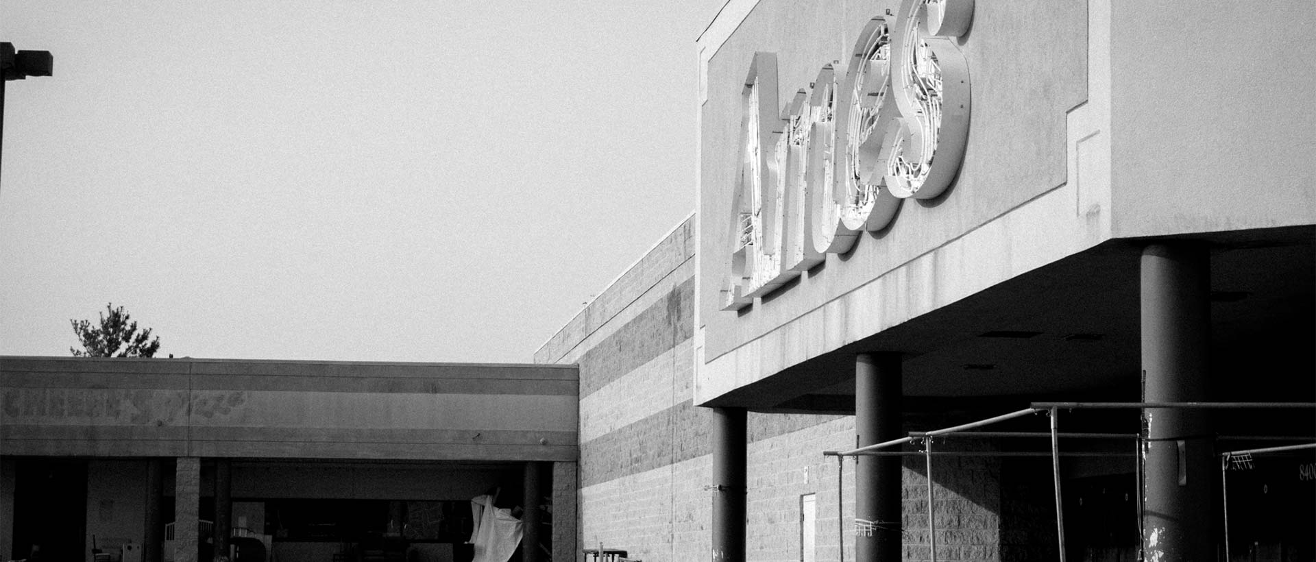 Ames and Chuck E Cheese empty buildings